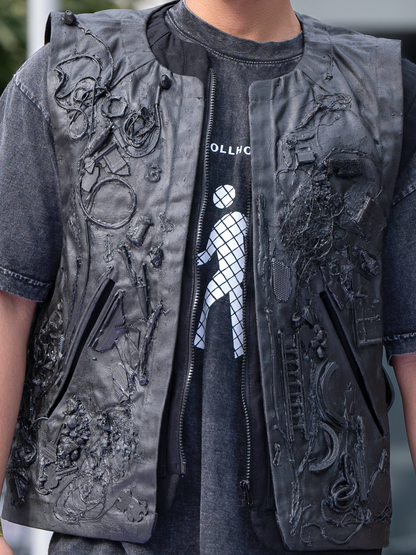 Archeology Vest Black