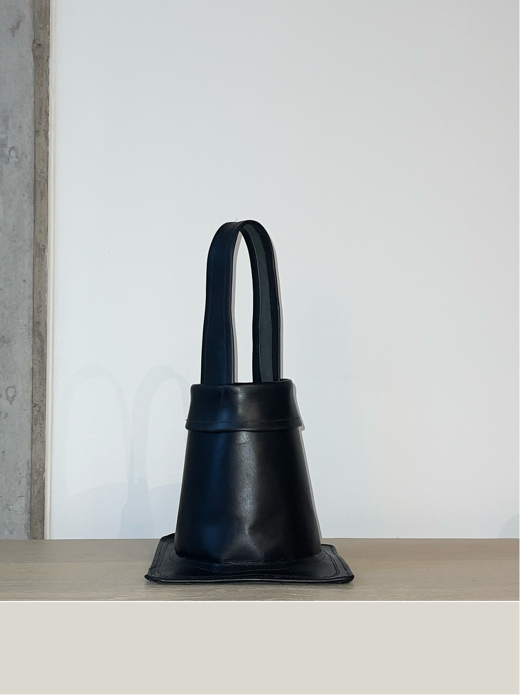 Leather Cone Bag